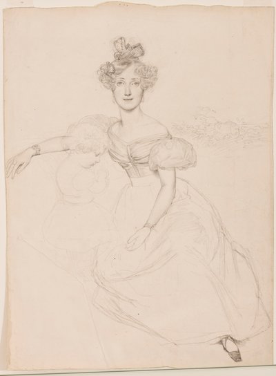 Grand Duchess Sophie of Baden with Her Son, c.1831 by Franz Xaver Winterhalter